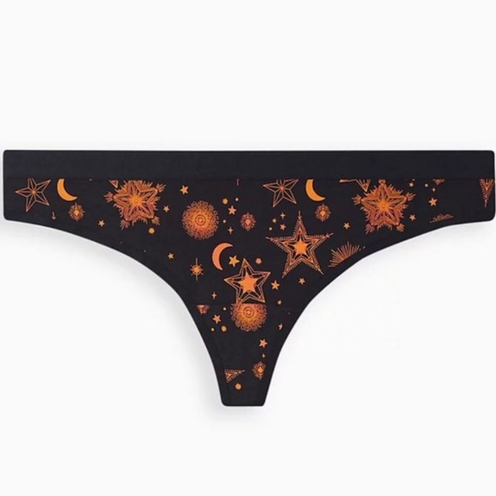 ❤️NWT TORRID THONG PANTY MOON STARS - PANTIES HALLOWEEN - PLUS SIZE 4X